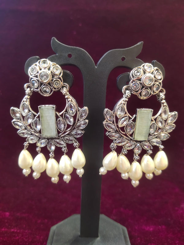 Oxidise Hangging Earring