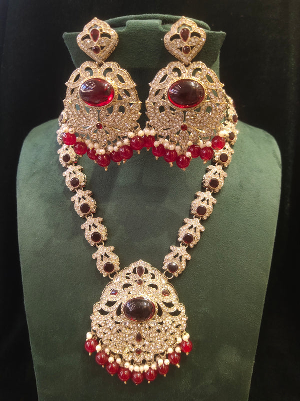 Long Kundan stone Necklace