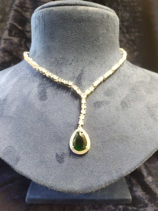 AD Stone Necklace