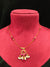 Delicate Necklace Invisible necklace with stone and moti Pearl
