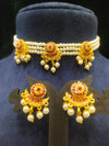 Moti Pearl traditional choker Necklace