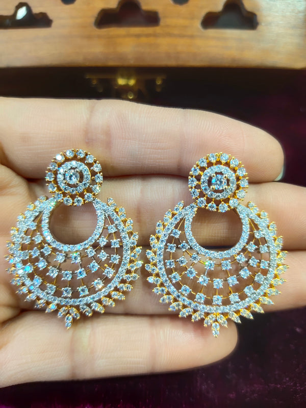 Stone Chandbali Earring