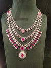 Long AD Stone Layer Necklace