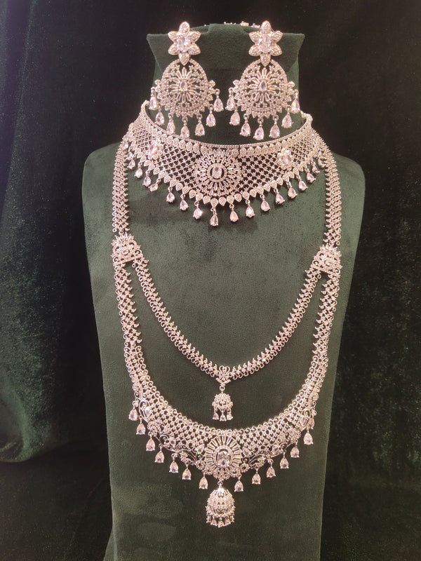 AD Stone Necklace Combo