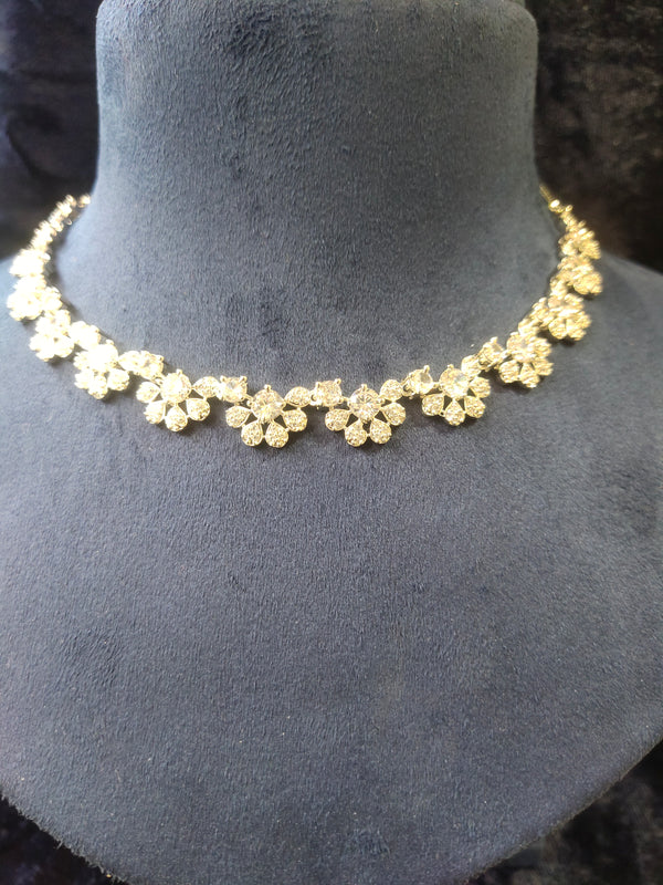 AD Stone Delicate Necklace