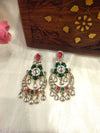 Kundan Minakari Chandbali Earring